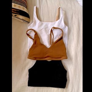 Set of three new sports bras! Aerie Offline - M